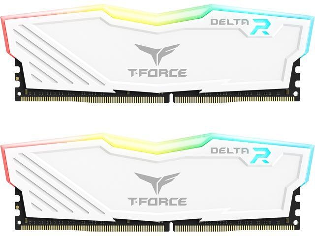 Team T-Force Delta RGB 16GB DDR4 3200MHz Desktop Memory 2-Pack: $199.77
