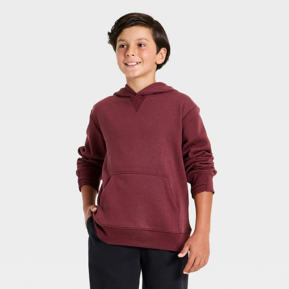 All in Motion Boys' Fleece Pullover Hoodie: $15