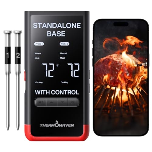 ThermoMaven WiFi Wireless Meat Thermometer 2-Probe 6-Sensor Set: $89.99 ThermoMaven WiFi Wireless Meat Thermometer 2-Probe 6-Sensor Set: $89.99