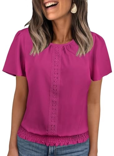 Falechay Women's Scoop Neck Pleated Top: $25.49 Falechay Women's Scoop Neck Pleated Top: $25.49