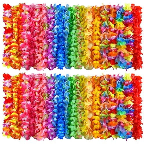 Seifar Hawaiian Luau Flower Leis 120-Pack: $25.49 Seifar Hawaiian Luau Flower Leis 120-Pack: $25.49