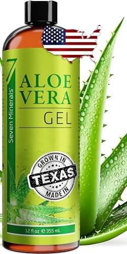 Seven Minerals 12oz Organic Aloe Vera Gel: $16.95 Seven Minerals 12oz Organic Aloe Vera Gel: $16.95