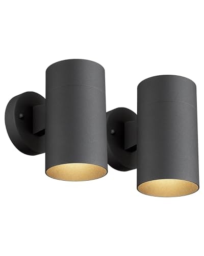 Ken & Ricky Modern Outdoor Cylinder Wall Sconce 2-Pack: $38.24 Ken & Ricky Modern Outdoor Cylinder Wall Sconce 2-Pack: $38.24