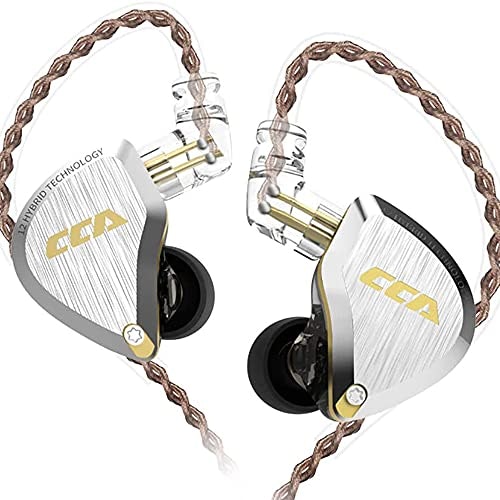CCA C12 6-Driver Hybrid In-Ear Monitors: $41.64