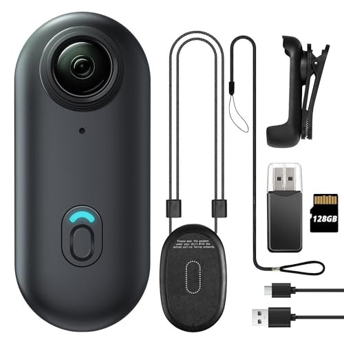 Meoilkolnm 1080p Wearable Mini Action Camera 128GB: $50.99