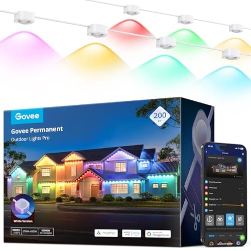 Govee 200-Foot RGBIC Permanent Outdoor Lights Pro: $599.99 Govee 200-Foot RGBIC Permanent Outdoor Lights Pro: $599.99