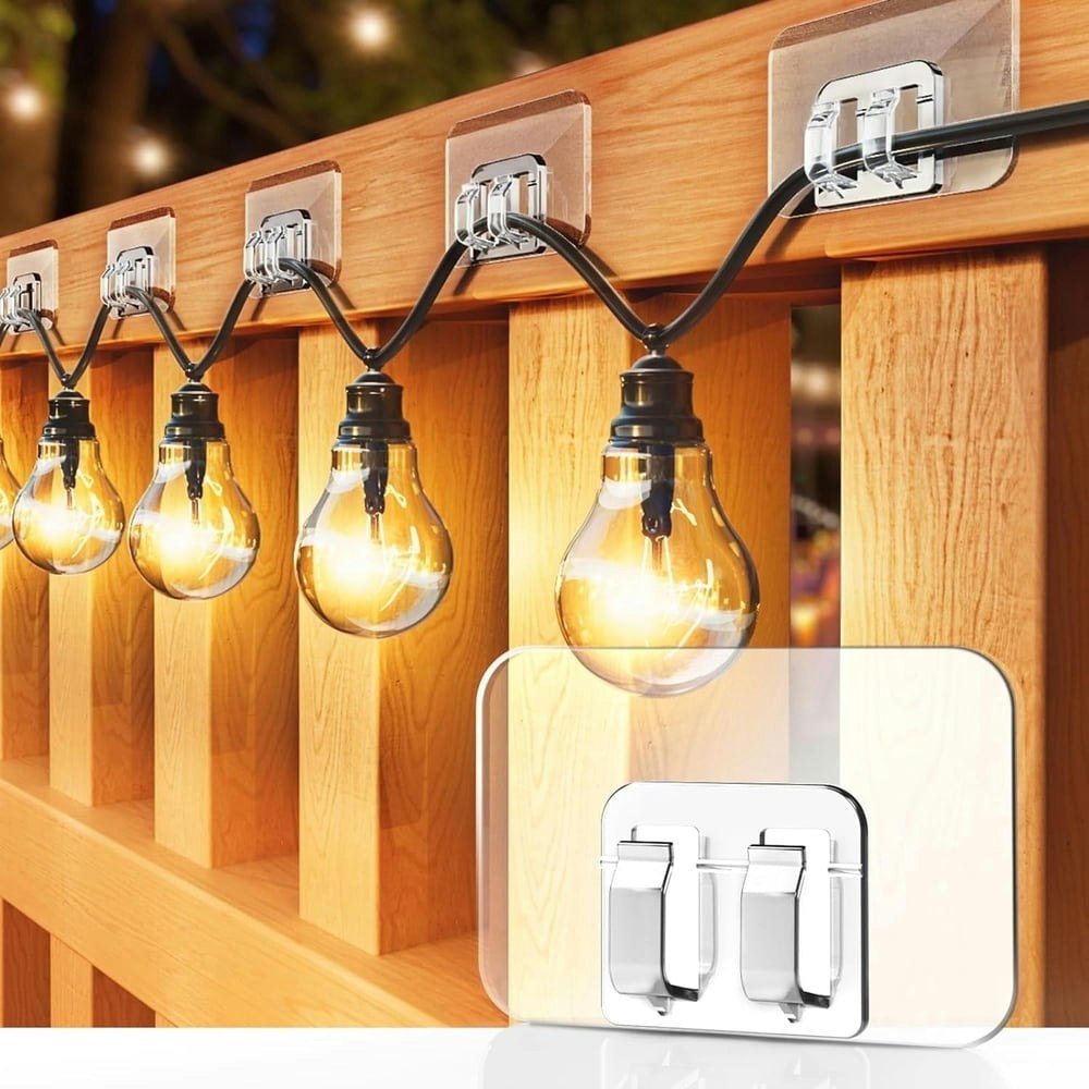 Tetou String Light Hooks 100-Pack: $12.49 Tetou String Light Hooks 100-Pack: $12.49