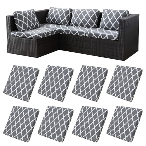 Outdoor Sofa Cushion Cover Replacement 8-Pack: $33.98 Outdoor Sofa Cushion Cover Replacement 8-Pack: $33.98