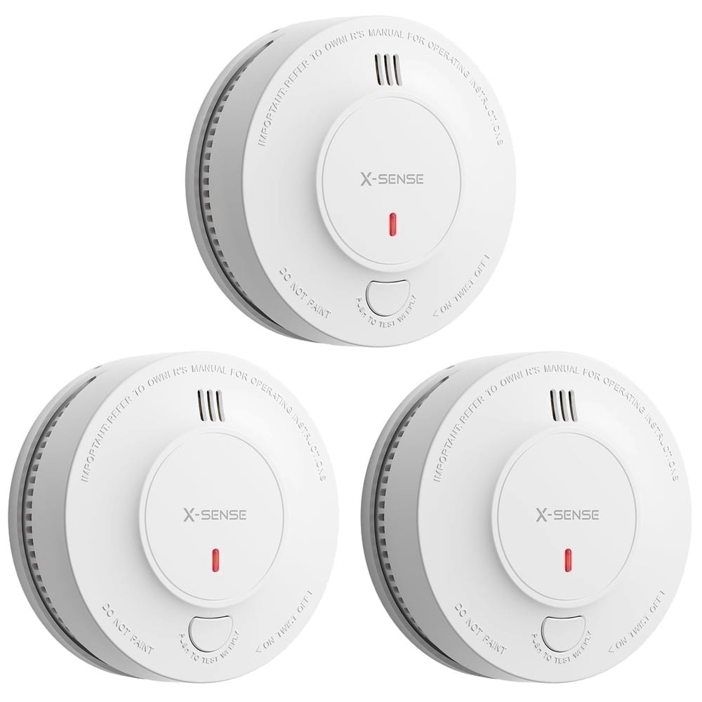 X-Sense 10-Year Battery Photoelectric Smoke Detector 3-Pack: $94 X-Sense 10-Year Battery Photoelectric Smoke Detector 3-Pack: $94