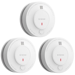 X-Sense 10-Year Battery Photoelectric Smoke Detector 3-Pack for $94 + free shipping
