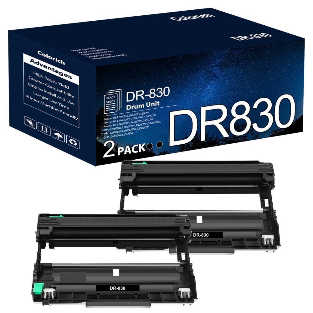 DR830 Drum Unit 2-Pack: $27.89 DR830 Drum Unit 2-Pack: $27.89