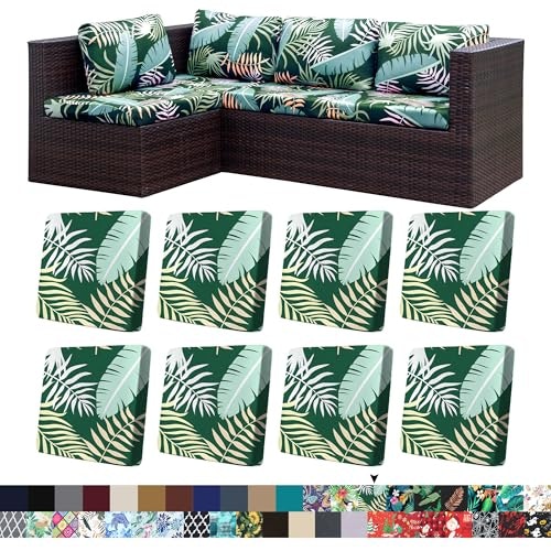 Outdoor Sofa Cushion Cover Replacement 8-Pack: $33.98 Outdoor Sofa Cushion Cover Replacement 8-Pack: $33.98