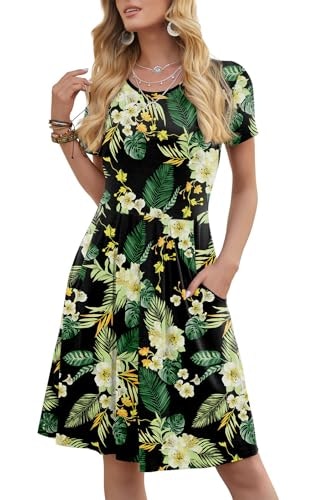 DouBCQ Women's Casual Short Sleeve Pleated Dress: $12.99 DouBCQ Women's Casual Short Sleeve Pleated Dress: $12.99