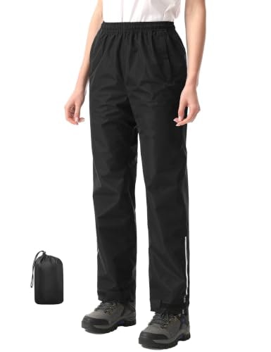 iCreek Women's Packable Waterproof Rain Pants: $16.99