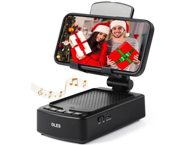 Adjustable Mobile Phone and Tablet Stand with Bluetooth Speaker: $41.99 Adjustable Mobile Phone and Tablet Stand with Bluetooth Speaker: $41.99