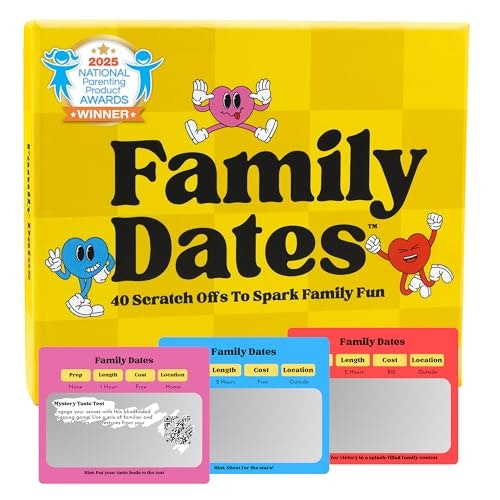 Happy Duo Family Dates 40 Scratch-Off Activity Cards: $12.74