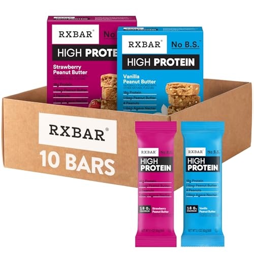 RXBAR High Protein Bars 10-Count Variety Pack: $15.72 RXBAR High Protein Bars 10-Count Variety Pack: $15.72