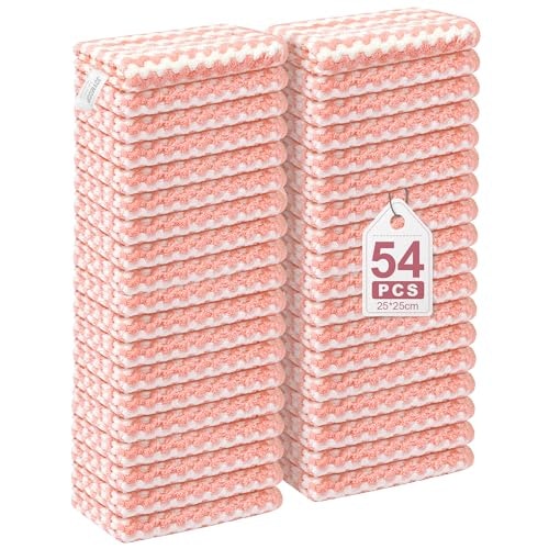 Joymoop 10" x 10" Microfiber Cleaning Cloths 54-Pack: $27.19 Joymoop 10" x 10" Microfiber Cleaning Cloths 54-Pack: $27.19