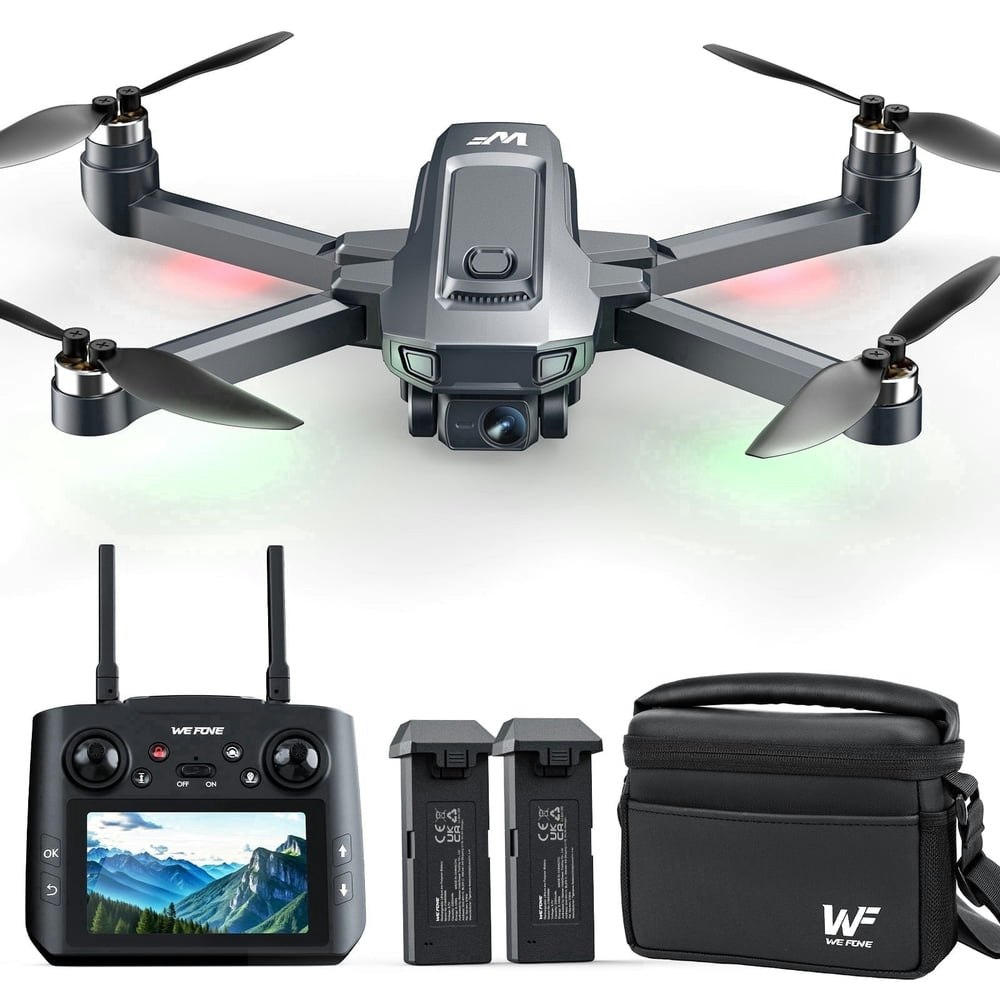 Wefone WF33 4K GPS Camera Drone 2-Battery Bundle: $149.89 Wefone WF33 4K GPS Camera Drone 2-Battery Bundle: $149.89