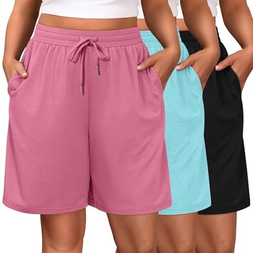 Riyiper Women's Bermuda Shorts 3-Pack: $36.54