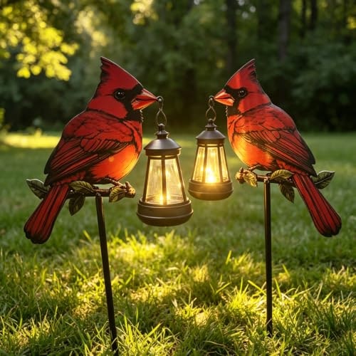 Solar Bird Lantern Stake 2-Pack: $23.79 Solar Bird Lantern Stake 2-Pack: $23.79