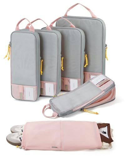 Bagsmart Compression Packing Cubes 6-Pack: $24.18