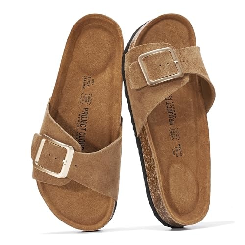 Project Cloud Women's Leather Sandals: $19.90