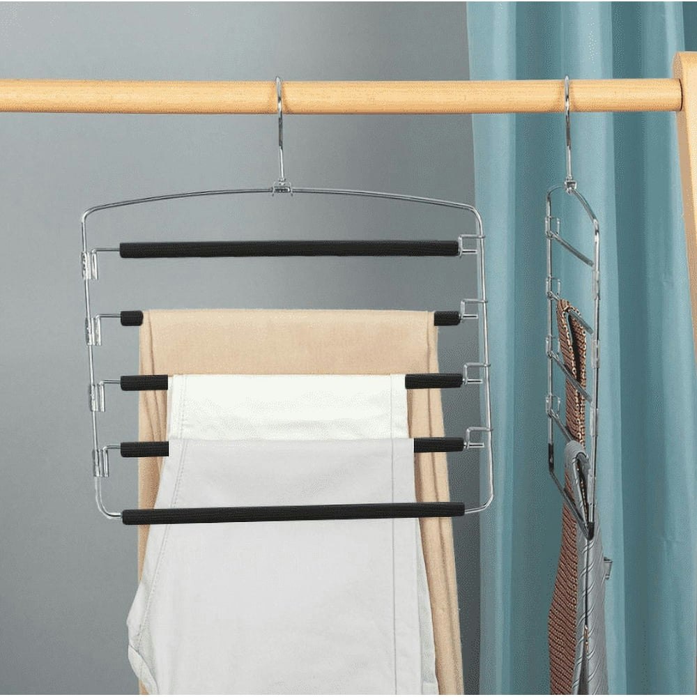 Wattne 5-Tier Swing Arm Pants Hanger: $13.99 Wattne 5-Tier Swing Arm Pants Hanger: $13.99