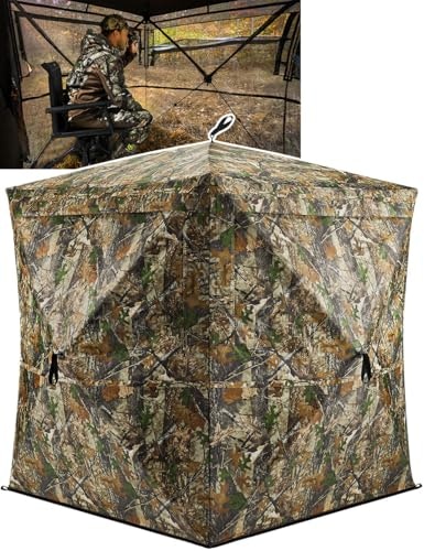 TideWe 2-Person 270° See-Through Hunting Ground Blind: $89.99 TideWe 2-Person 270° See-Through Hunting Ground Blind: $89.99