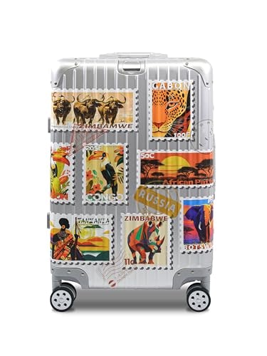Hoxtosan 33-Piece Travel Luggage Sticker Set: $16.83