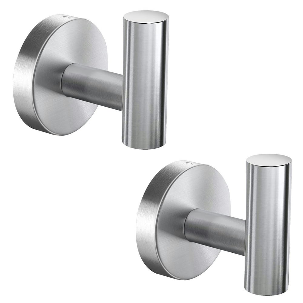 Brushed Nickel Stainless Steel Towel Hook 2-Pack: $8.12 Brushed Nickel Stainless Steel Towel Hook 2-Pack: $8.12