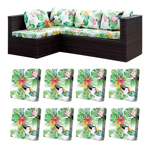 Outdoor Sofa Cushion Cover Replacement 8-Pack: $33.98