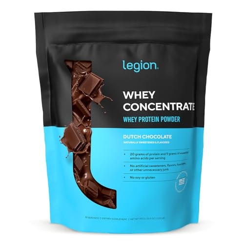 Legion Whey Protein Concentrate 30-Serving Tub: $39.99 Legion Whey Protein Concentrate 30-Serving Tub: $39.99