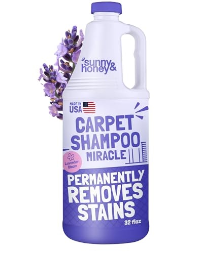 Sunny & Honey 32-ounce Carpet Cleaner Shampoo: $19.53 Sunny & Honey 32-ounce Carpet Cleaner Shampoo: $19.53
