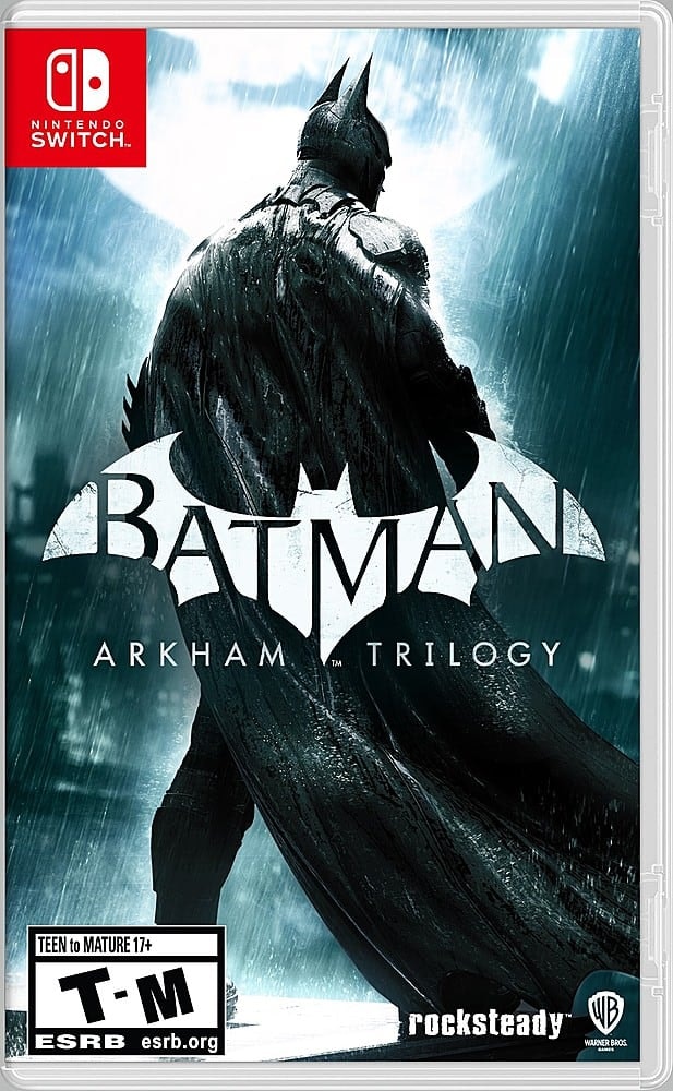 Batman: Arkham Trilogy for Nintendo Switch: $29.99 Batman: Arkham Trilogy for Nintendo Switch: $29.99