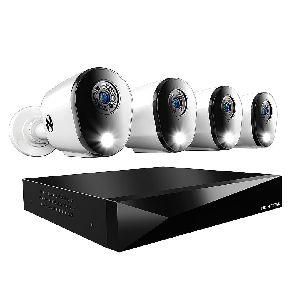 Night Owl 12-Channel 4-Camera 2K 2TB Wired DVR Security System: $319.99 Night Owl 12-Channel 4-Camera 2K 2TB Wired DVR Security System: $319.99