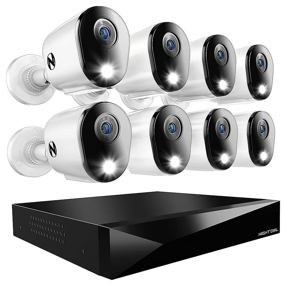 Night Owl 12-Channel 8-Camera 2K 2TB Wired DVR Security System: $439.99 Night Owl 12-Channel 8-Camera 2K 2TB Wired DVR Security System: $439.99