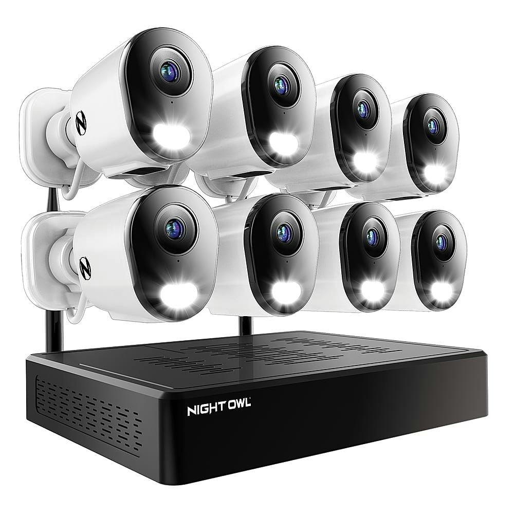 Night Owl 10-Channel 8-Camera 2K 1TB NVR Security System: $699.99