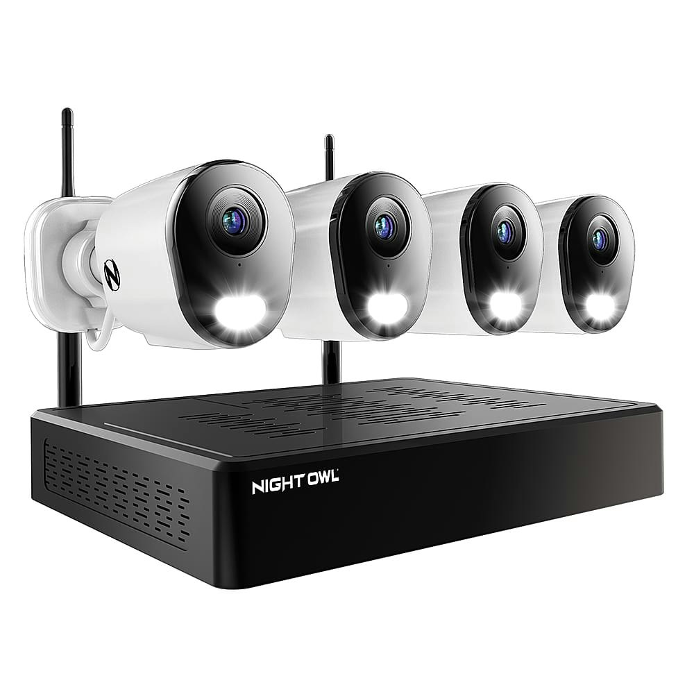 Night Owl 10-Channel 4-Camera 2K 1TB Wireless NVR Security System: $359.99