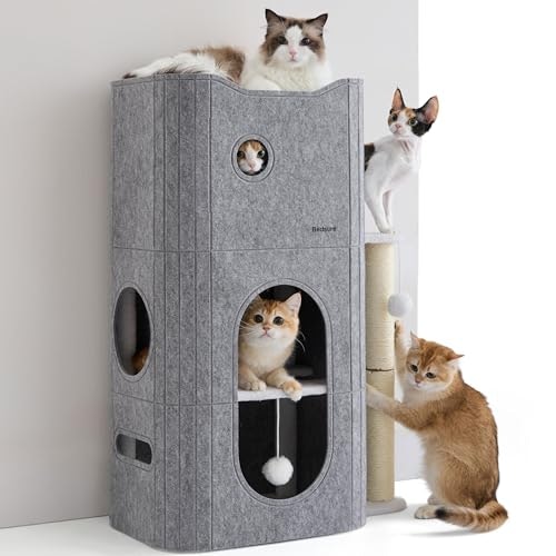 Bedsure 3-Level Cat Tree: $56.07 Bedsure 3-Level Cat Tree: $56.07