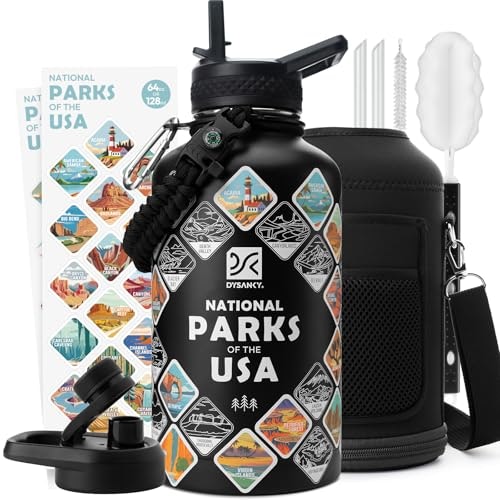 Dysanky 64-ounce Insulated Stainless Steel Water Bottle: $42.49 Dysanky 64-ounce Insulated Stainless Steel Water Bottle: $42.49