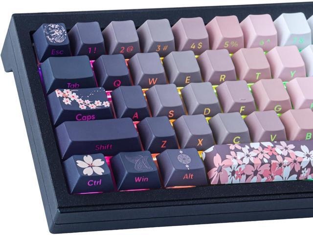 Jomkiz 135-Key PBT Side-Engraved Keycap Set: $79.77
