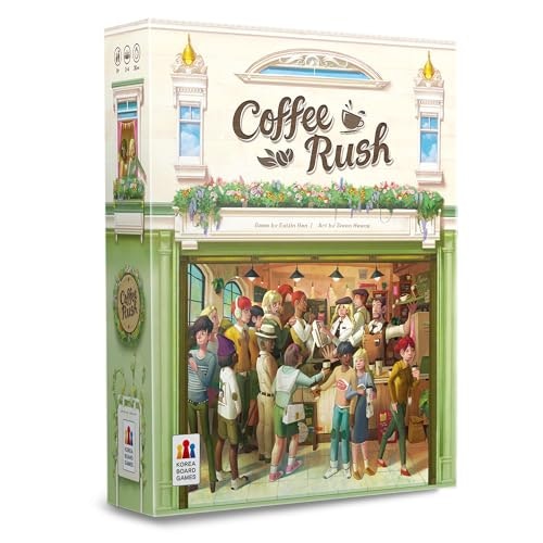 Coffee Rush Board Game: $33.53