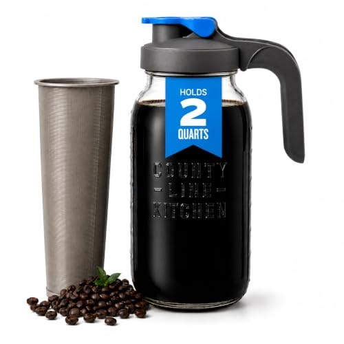 County Line Kitchen 64-ounce Cold Brew Coffee Maker: $24.99 County Line Kitchen 64-ounce Cold Brew Coffee Maker: $24.99