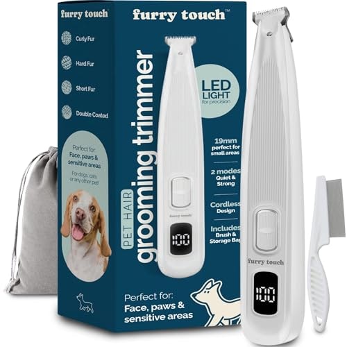Furry Touch Cordless Pet Paw Trimmer: $15.97