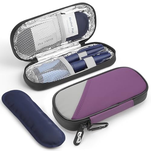 Gelozid Insulin Cooler Travel Case with 2 Reusable Ice Packs: $8.49 Gelozid Insulin Cooler Travel Case with 2 Reusable Ice Packs: $8.49