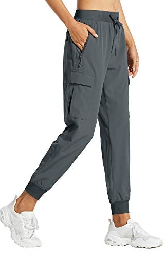 Libin Women's Quick Dry Hiking Cargo Joggers: $29.98 Libin Women's Quick Dry Hiking Cargo Joggers: $29.98