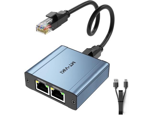 MT-VIKI 1-to-2 Gigabit Ethernet Splitter: $25 MT-VIKI 1-to-2 Gigabit Ethernet Splitter: $25