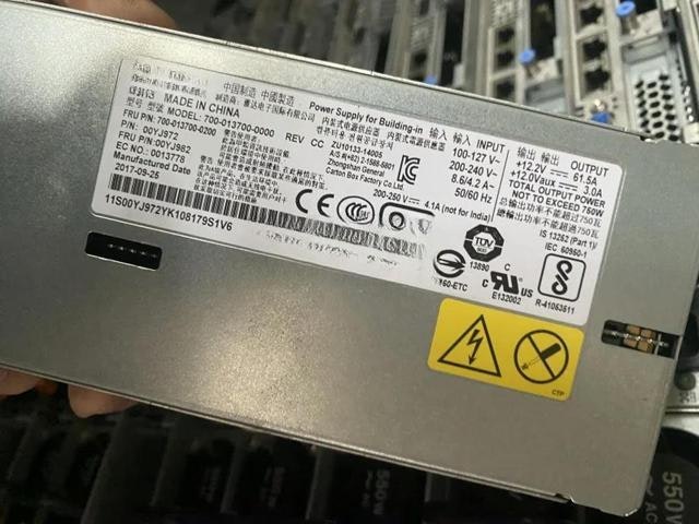 Lenovo X3550 M5 Server Power Supply: $162.20 Lenovo X3550 M5 Server Power Supply: $162.20