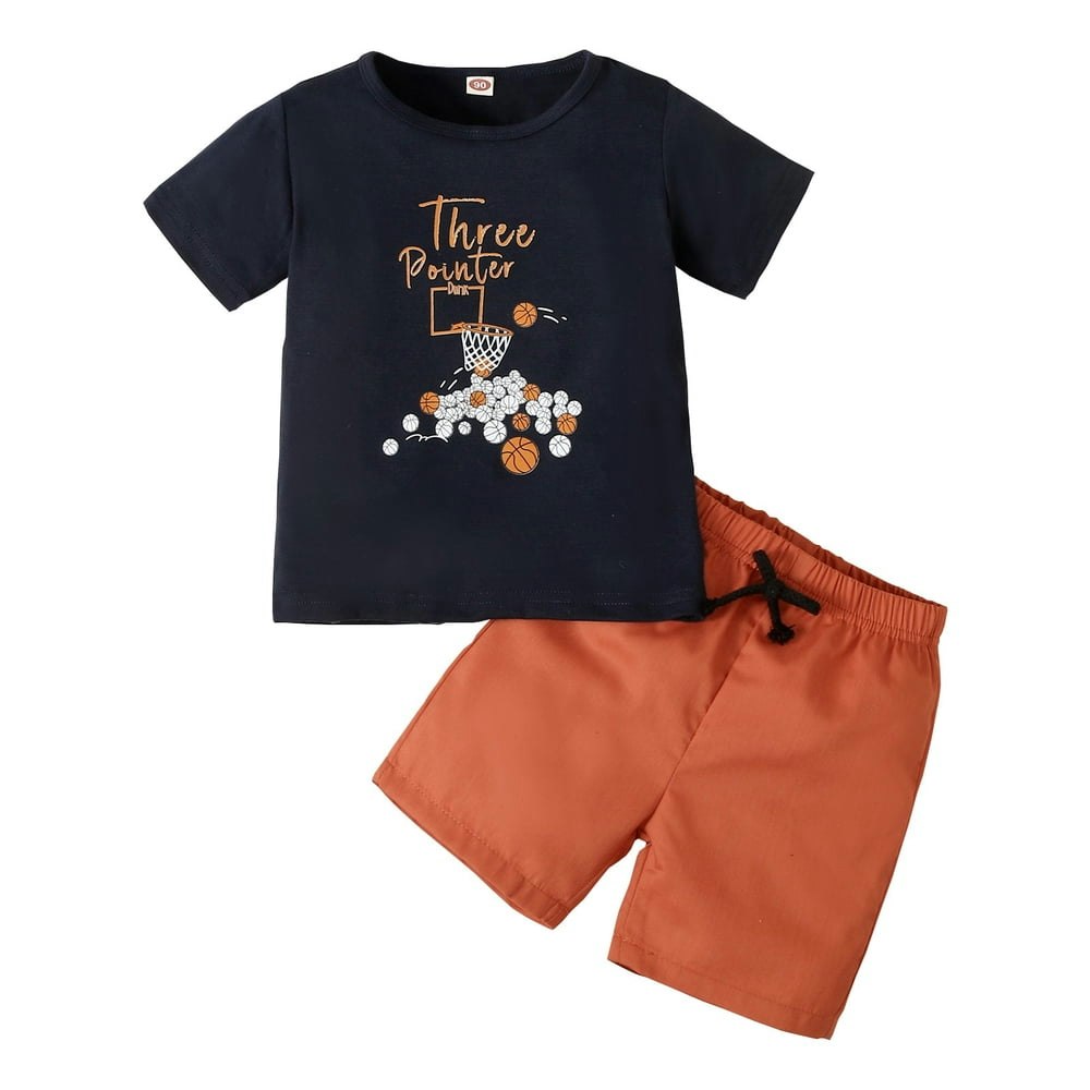 Toddler Boy Short Sleeve Top and Shorts 2-Piece Summer Outfit: $11.69 Toddler Boy Short Sleeve Top and Shorts 2-Piece Summer Outfit: $11.69